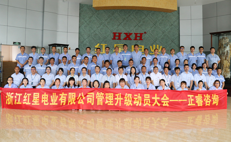 紅星閃耀，追云逐電——熱烈祝賀紅星電業(yè)攜手正睿咨詢啟動系統(tǒng)管理升級項目！