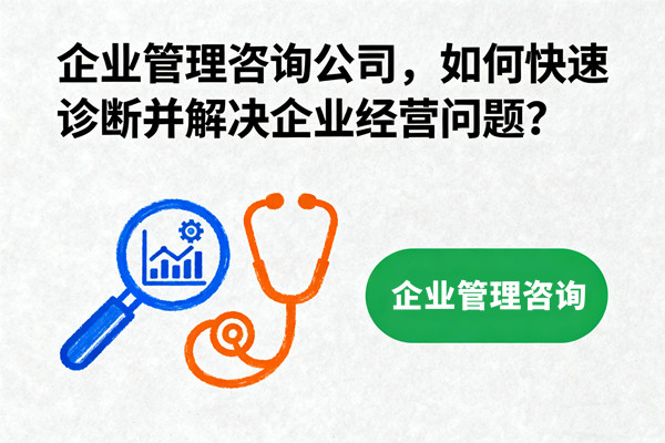 企業(yè)管理咨詢公司，如何快速診斷并解決企業(yè)經(jīng)營問題？