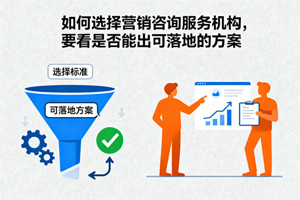 如何選擇營(yíng)銷咨詢服務(wù)機(jī)構(gòu)，要看是否能出可落地的方案