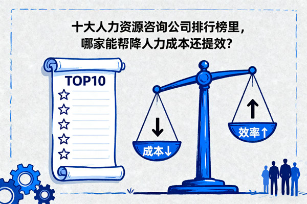 十大人力資源咨詢公司排行榜里，哪家能幫降人力成本還提效？