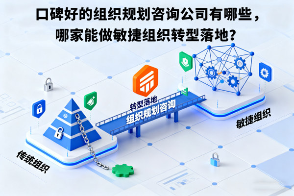 口碑好的組織規(guī)劃咨詢公司有哪些，哪家能做敏捷組織轉(zhuǎn)型落地？