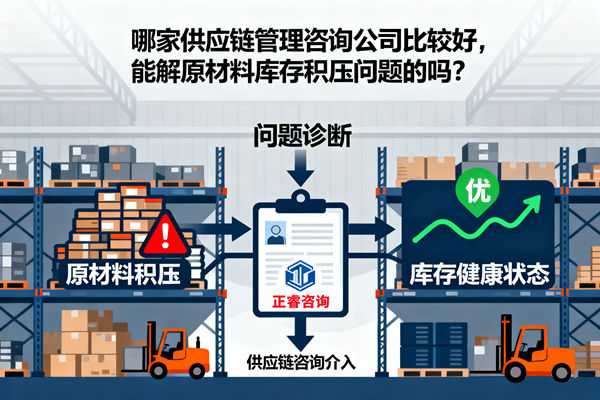 哪家供應鏈管理咨詢公司比較好，能解原材料庫存積壓問題的嗎？