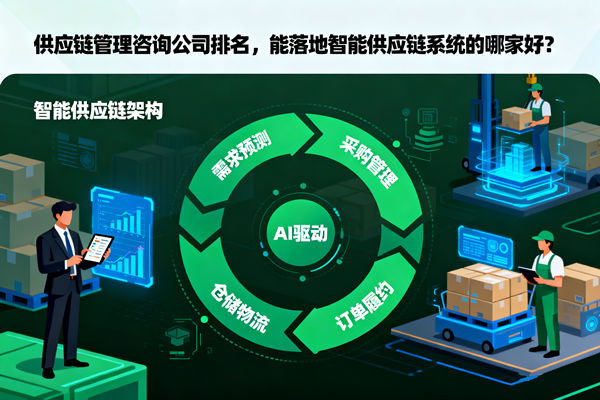 供應鏈管理咨詢公司排名，能落地智能供應鏈系統的哪家好？